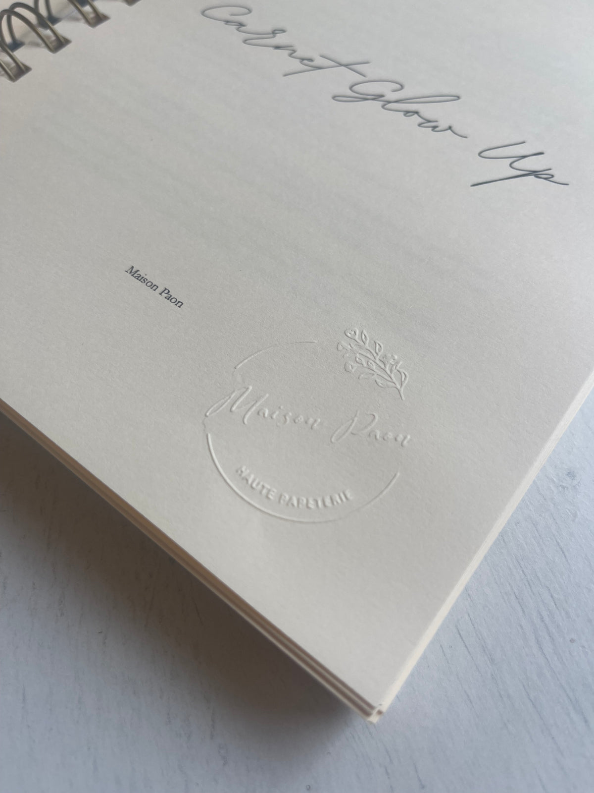 Journal Glow Up à personnaliser