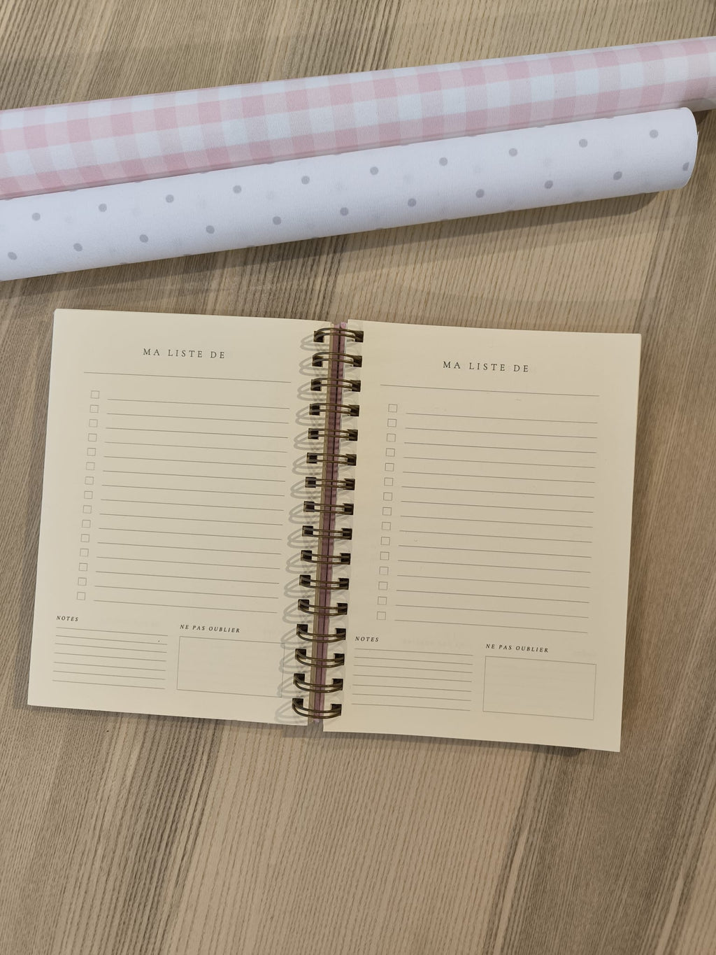 Customizable To-do List Journal - Maison Paon