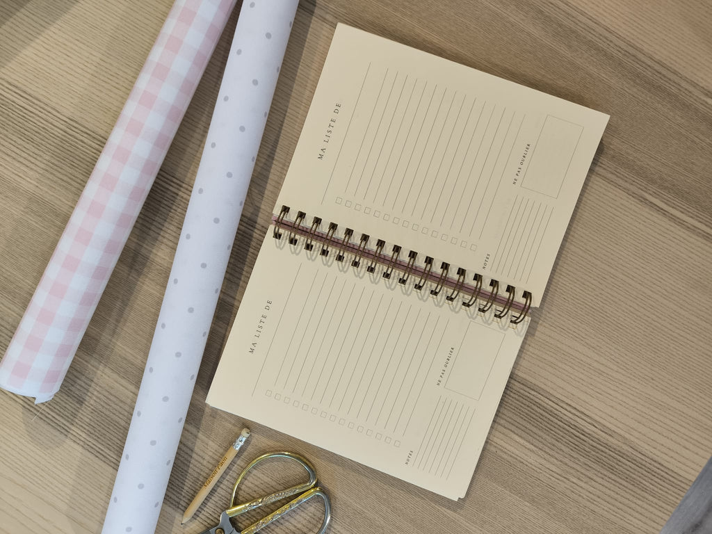 Customizable To-do List Journal - Maison Paon