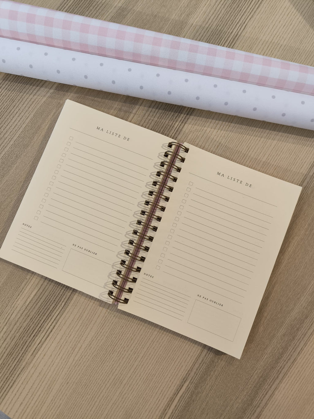 Customizable To-do List Journal - Maison Paon