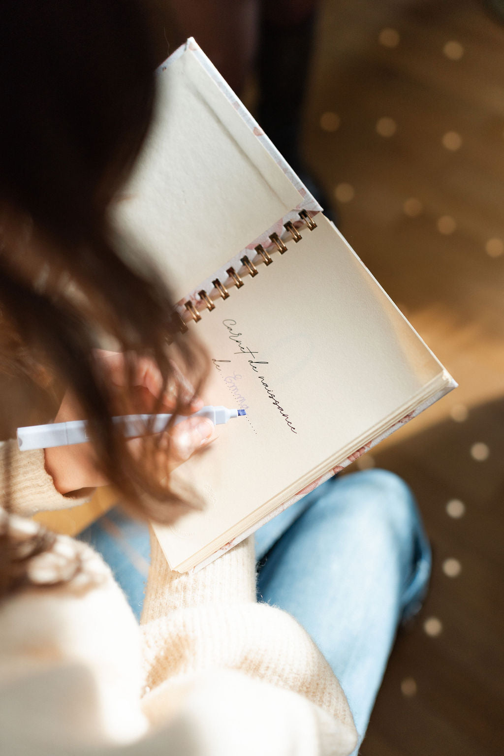 Journal de naissance Maison Paon à personnaliser