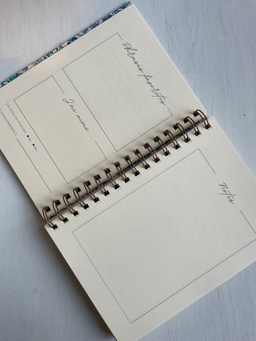 Journal de Lecture à personnaliser