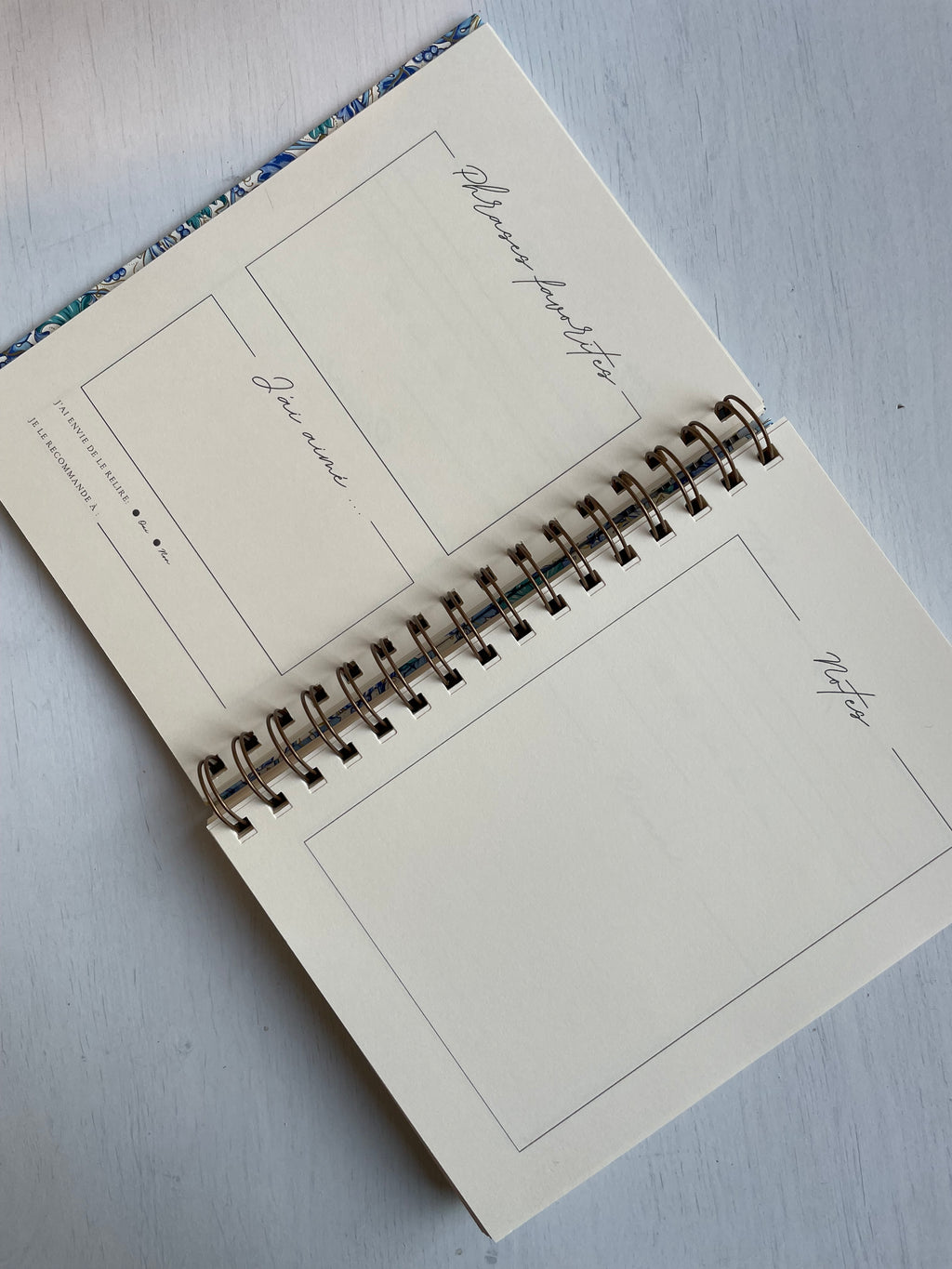 Journal de Lecture à personnaliser